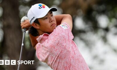 Kris Kim: English teenager makes cut on PGA debut with Matt Wallace one shot off lead