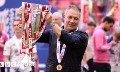 League Two play-off final: Crawley boss Scott Lindsey 'always believed' in promotion