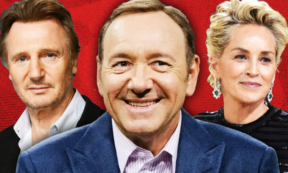 Kevin Spacey, Liam Neeson, Sharon Stone