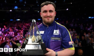 Luke Littler: Teenager wins Premier League Darts title to continue rise