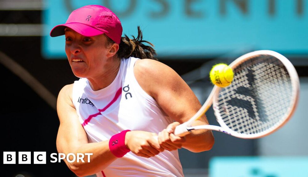 Madrid Open: Iga Swiatek & Ons Jabeur progress to quarter-finals