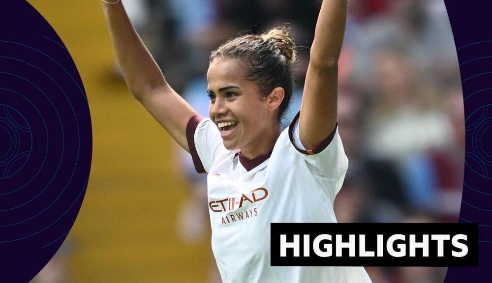 Man City victory at Aston Villa not enough to clinch WSL title