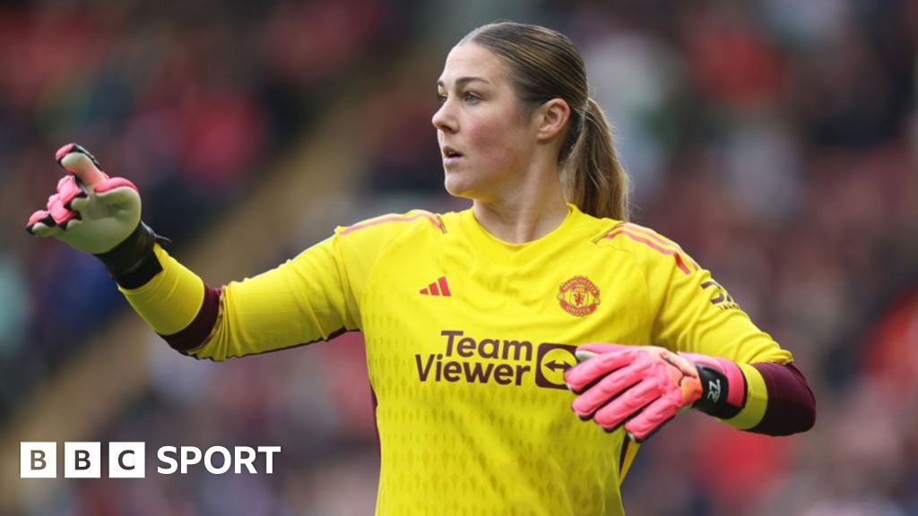 Mary Earps: England goalkeeper says her Manchester United future is 'up to the club'