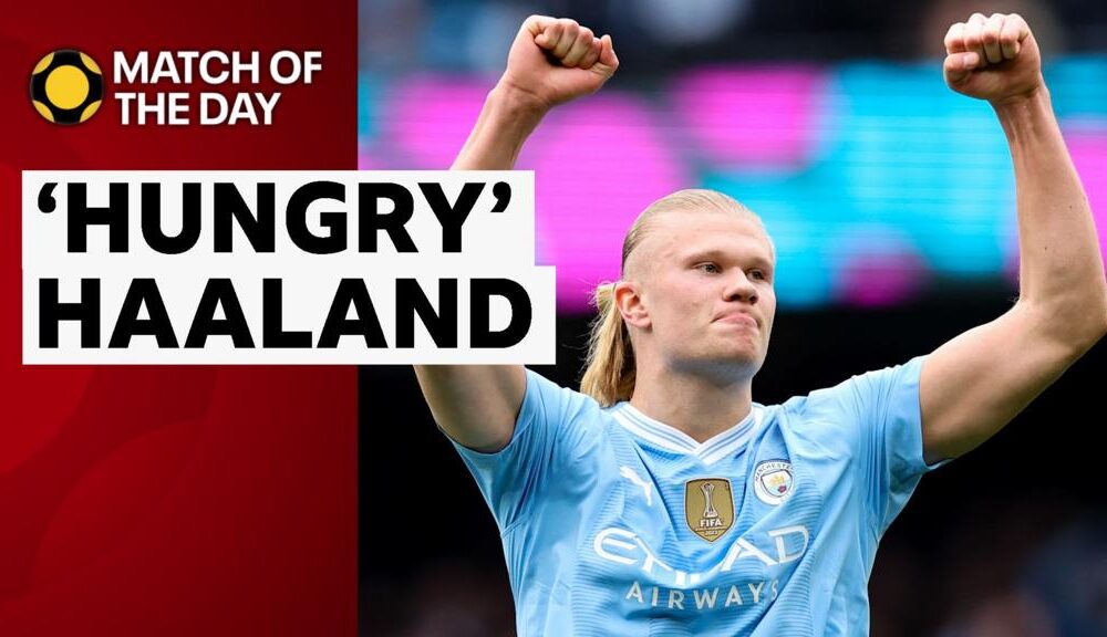 Match of the Day analysis: How Erling Haaland scored four against Wolves