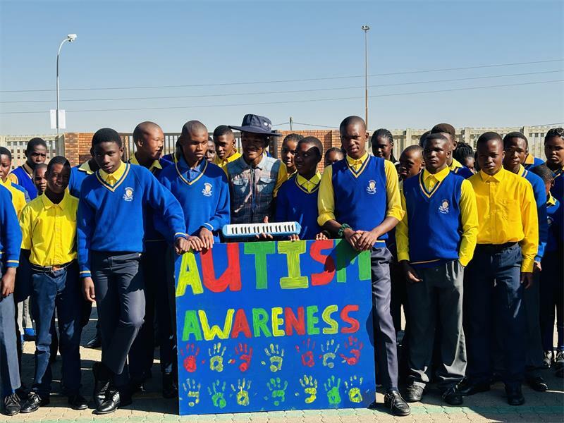 Matshediso celebrates Autism Awareness Day with parents