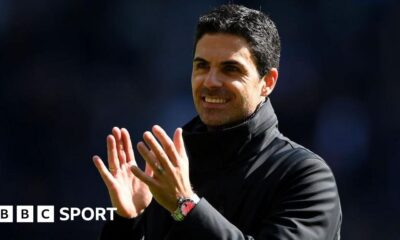 Mikel Arteta: Arsenal boss says 'brain takes me to place where we win title'