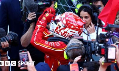 Monaco Grand Prix: Charles Leclerc wins after Sergio Perez crash