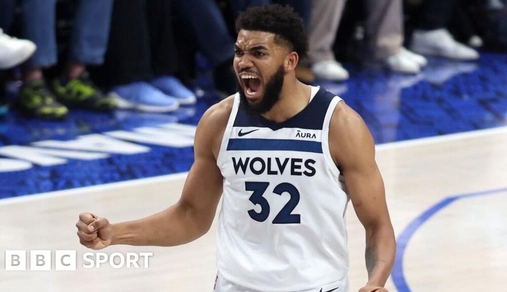 NBA play-offs: Timberwolves hit back in Finals series with Mavericks