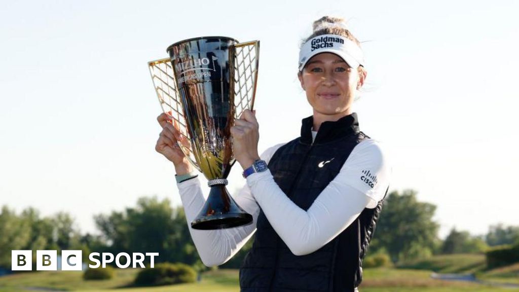 Nelly Korda: World number one wins Americas Open for sixth win in seven tournaments