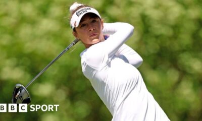 Nelly Korda's hopes of record-breaking sixth straight LPGA title fade away at Founders Cup