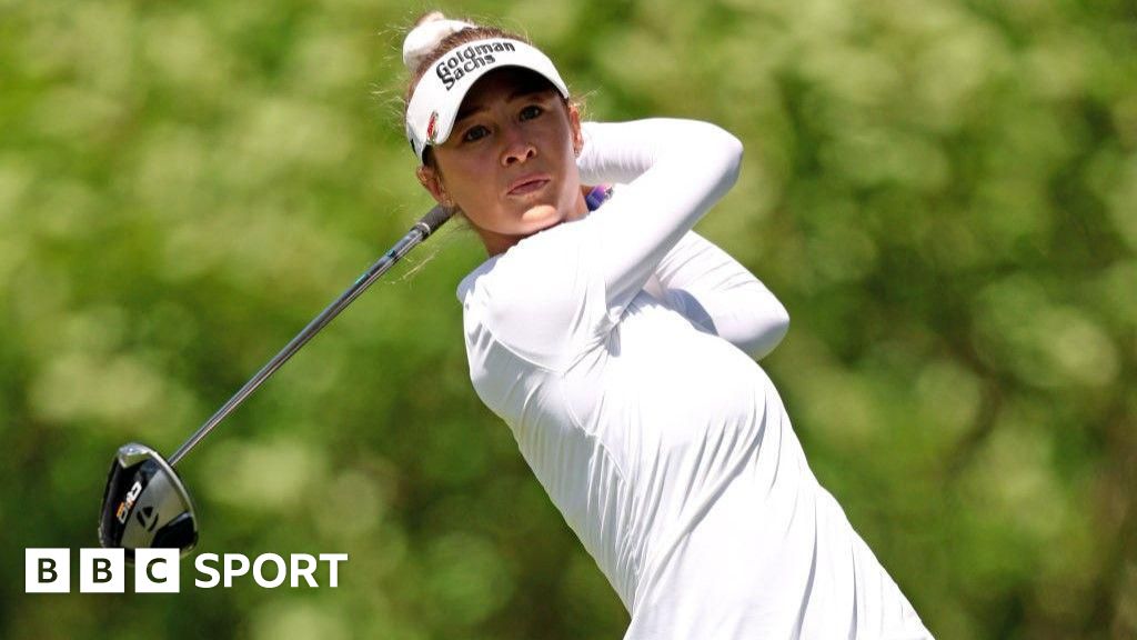 Nelly Korda's hopes of record-breaking sixth straight LPGA title fade away at Founders Cup