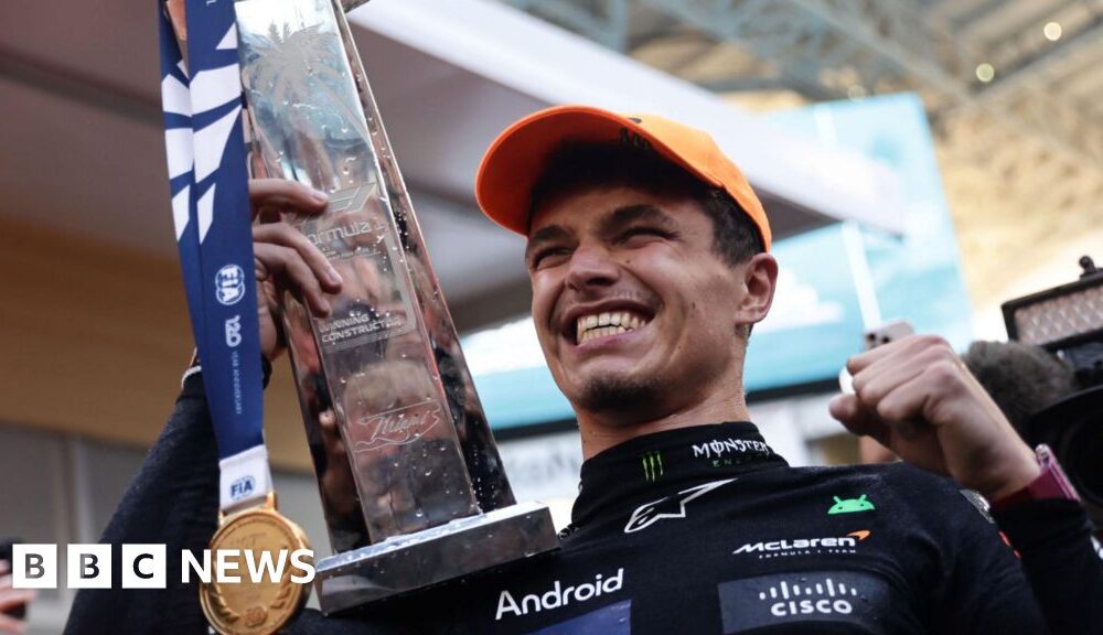 Norris thought about trophy lift during F1 race win