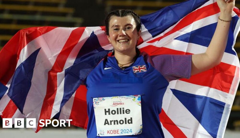 Para Athletics World Championships: Hollie Arnold wins sixth consecutive javelin title