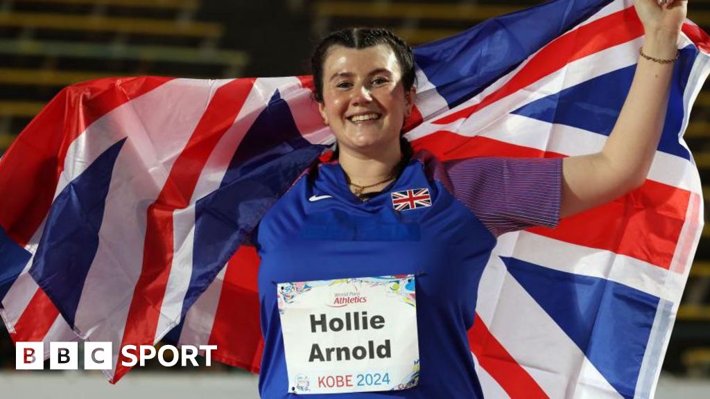 Para Athletics World Championships: Hollie Arnold wins sixth consecutive javelin title