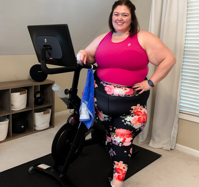 three years later: peloton bike review from plus size influencer Emily Ho