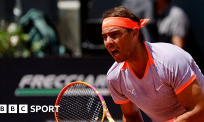 Rafael Nadal beats Zizou Bergs to advance at Italian Open