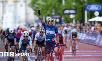 RideLondon Classique: Lorena Wiebes wins title after a three-stage clean sweep