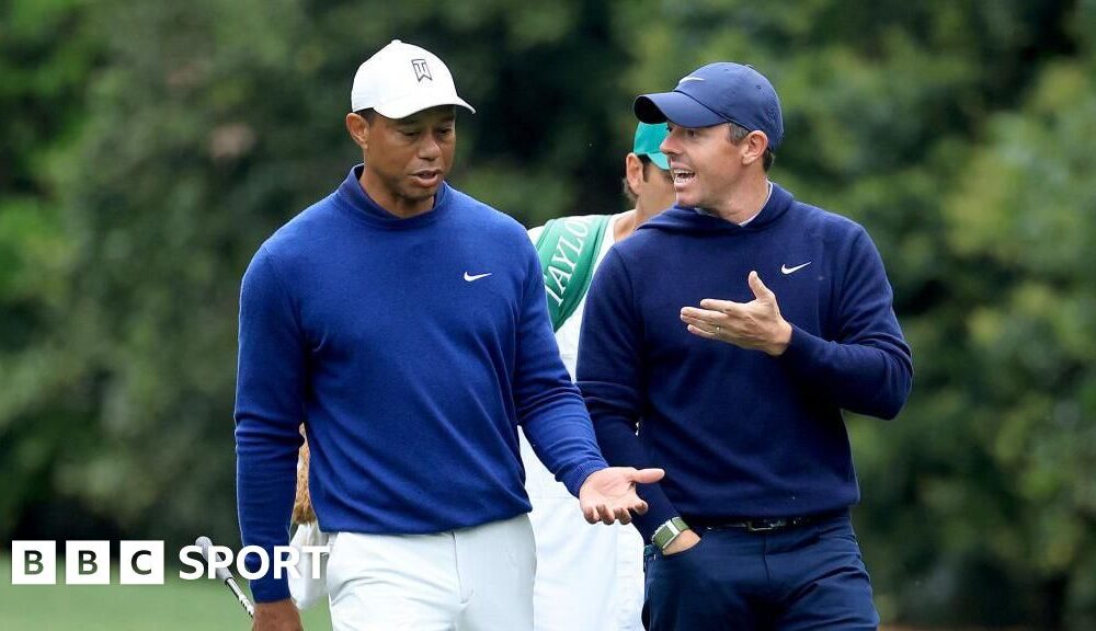 Rory McIlroy denies fall-out with Tiger Woods over future of golf