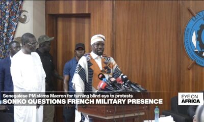 Senegalese PM Ousmane Sonko questions French military presence