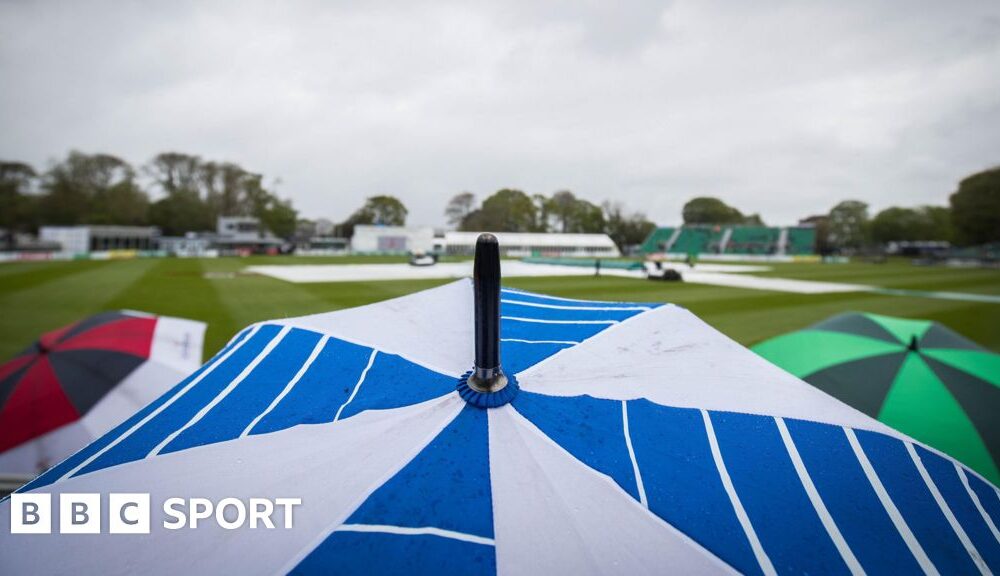 T20 encounter between Ireland and Scotland washed out