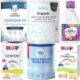 Collage of the best baby formulas for colic.
