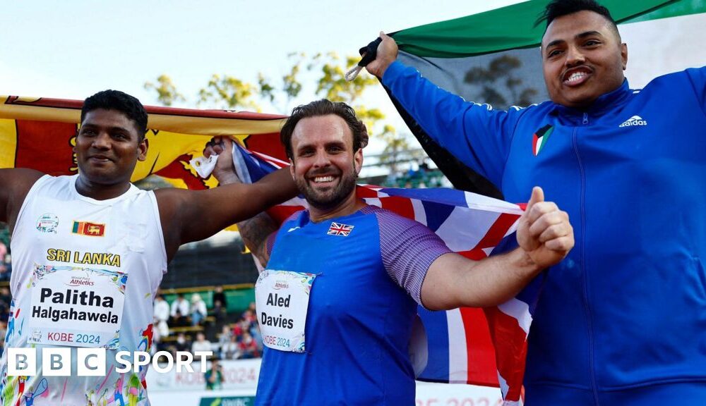 World Para Athletics Championships: Aled Davies wins sixth consecutive F63 shot put