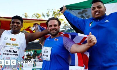 World Para Athletics Championships: Aled Davies wins sixth consecutive F63 shot put