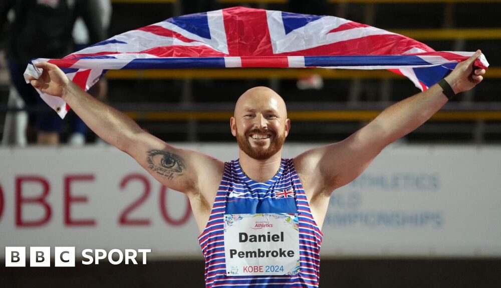 World Para Athletics Championships: Dan Pembroke retains javelin title