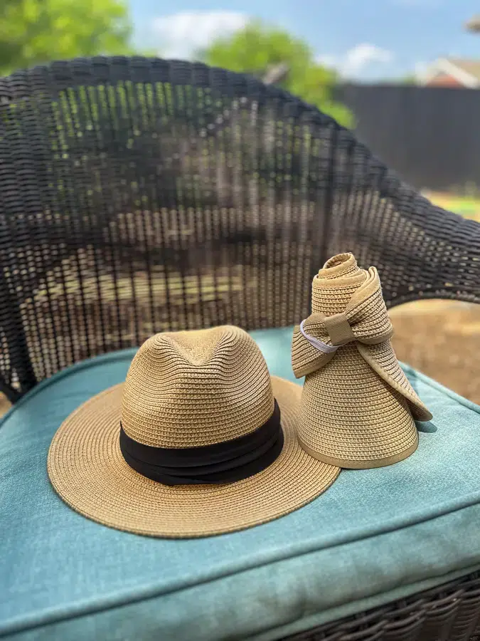 Amazon Summer Favorites: sun hat and visor