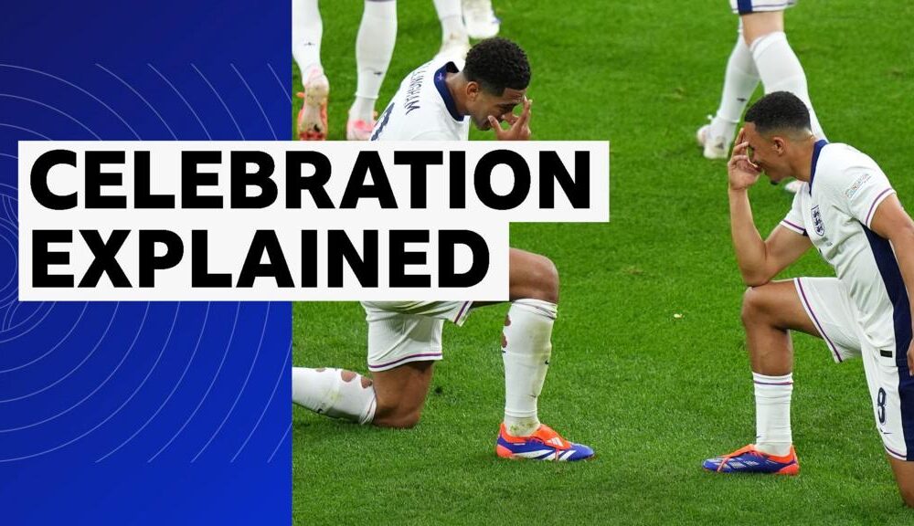 Bellingham explains England goal celebration