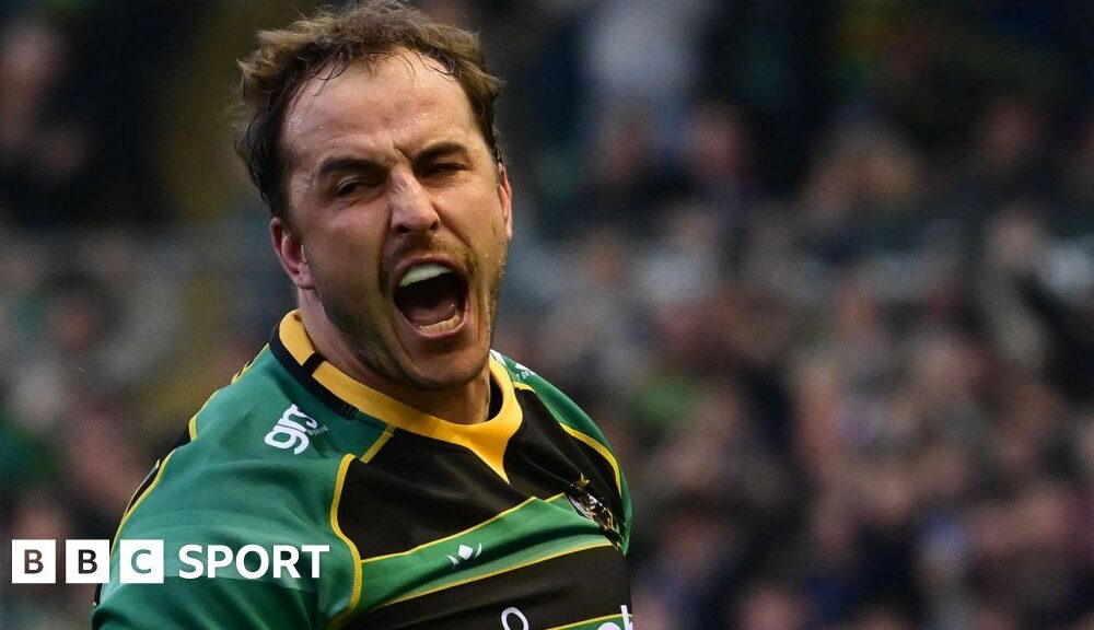 Burger Odendaal: Northampton Saints centre reflects on 'hardest year'