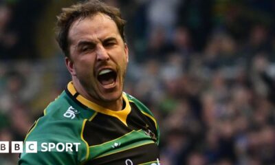 Burger Odendaal: Northampton Saints centre reflects on 'hardest year'