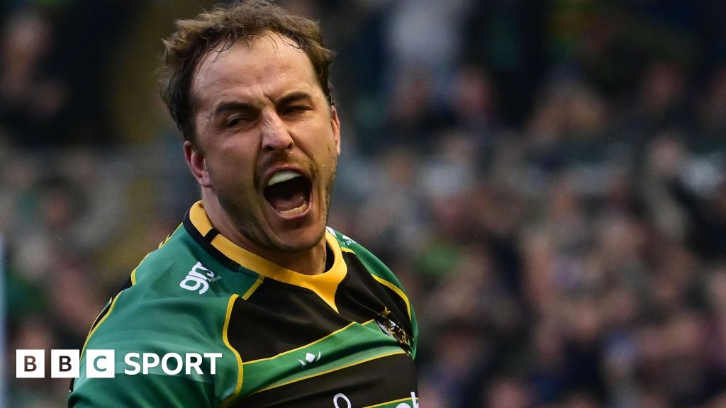 Burger Odendaal: Northampton Saints centre reflects on 'hardest year'