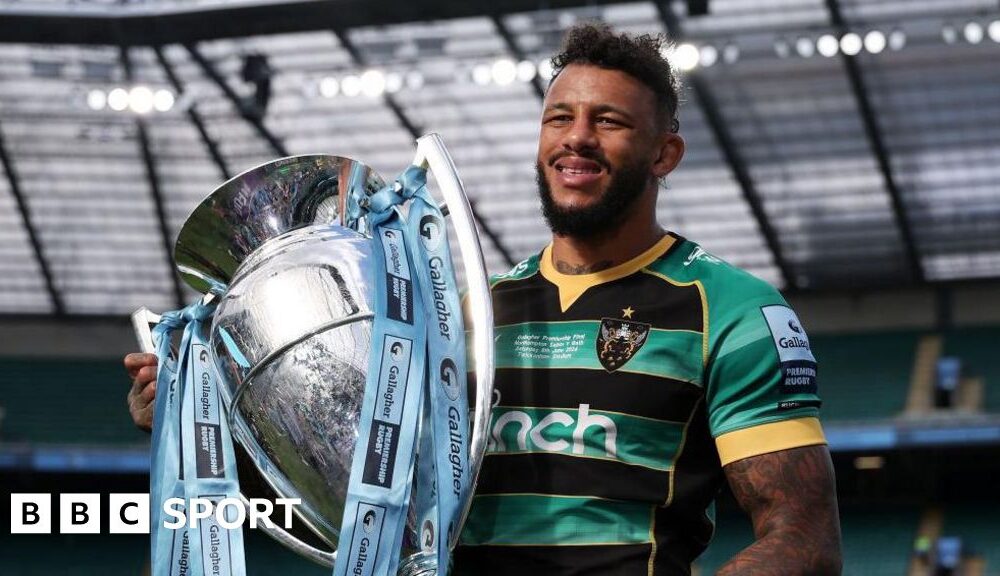 Courtney Lawes 'happy' to leave Northampton Saints on his own terms