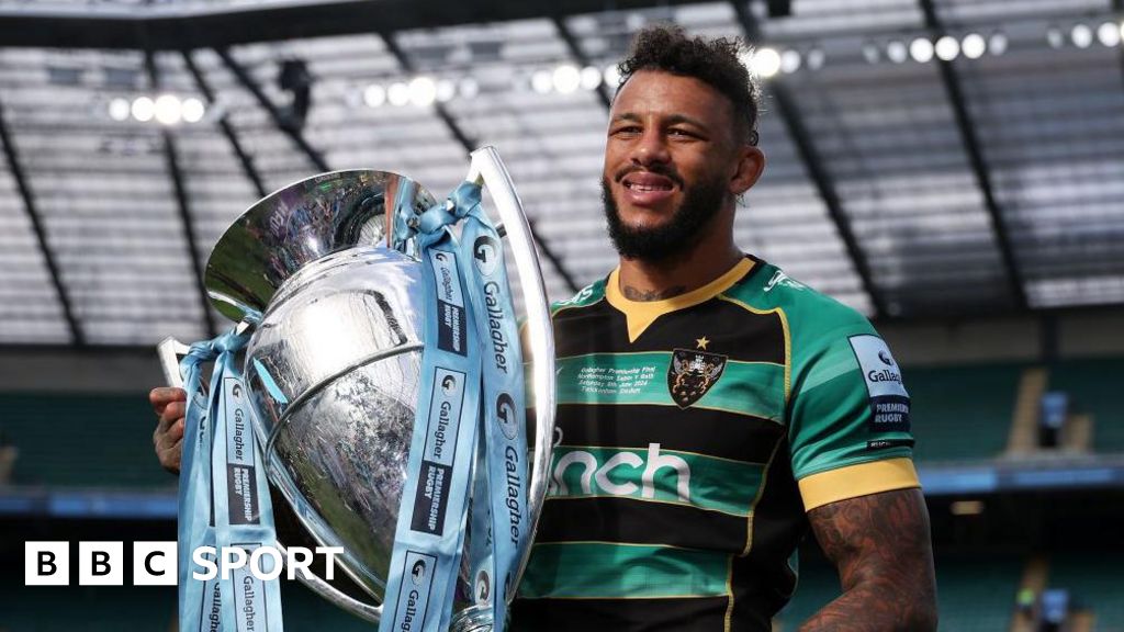 Courtney Lawes 'happy' to leave Northampton Saints on his own terms