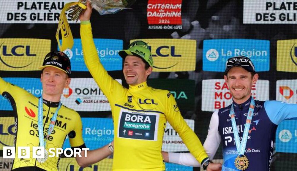 Criterium du Dauphine: Primoz Roglic hangs on to clinch second title in three years