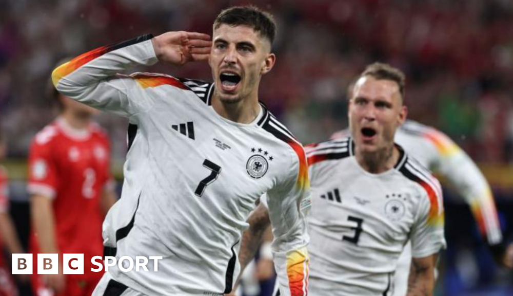 Euro 2024: Germany 2-0 Denmark - Danes fury as belief grows for hosts