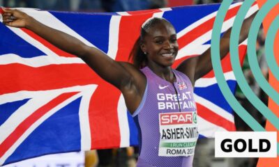 European Athletics Championship 2024: Dina Asher-Smith wins 100m gold