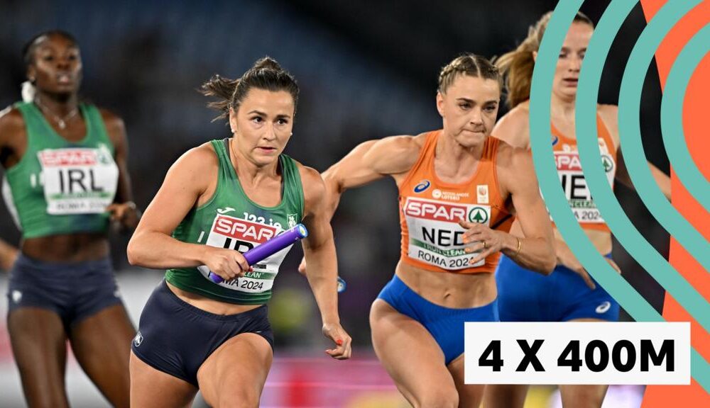 European Athletics Championships : Ireland win silver as Femke Bol cruises to 4x400m relay gold