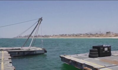 Food aid is delivered via U.S. pier in Gaza for the first time since June 9