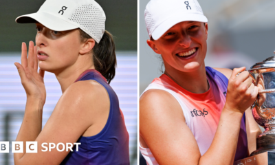 French Open 2024: From stress to serenity - how Iga Swiatek won 'surreal' fifth major