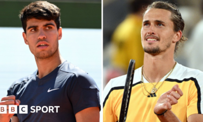 French Open 2024 final: Carlos Alcaraz faces Alexander Zverev in Roland Garros showpiece