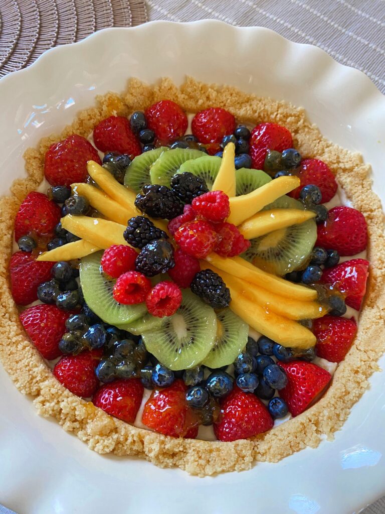 Gluten-Free Lemon Cookie Fruit Tart Recipe