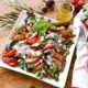 Grilled Nectarine Salad with Citrus Ginger Dressing