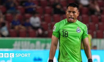 Hassan Sunny: Singapore goalkeeper says China fans have sent him money after his 11 saves against Thailand