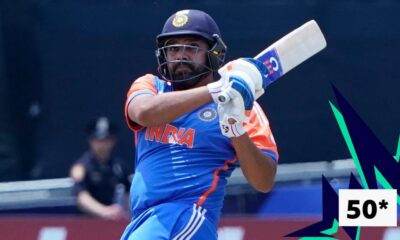 ICC Men's T20 World Cup: Rohit Sharma hits 'extraordinary' half century