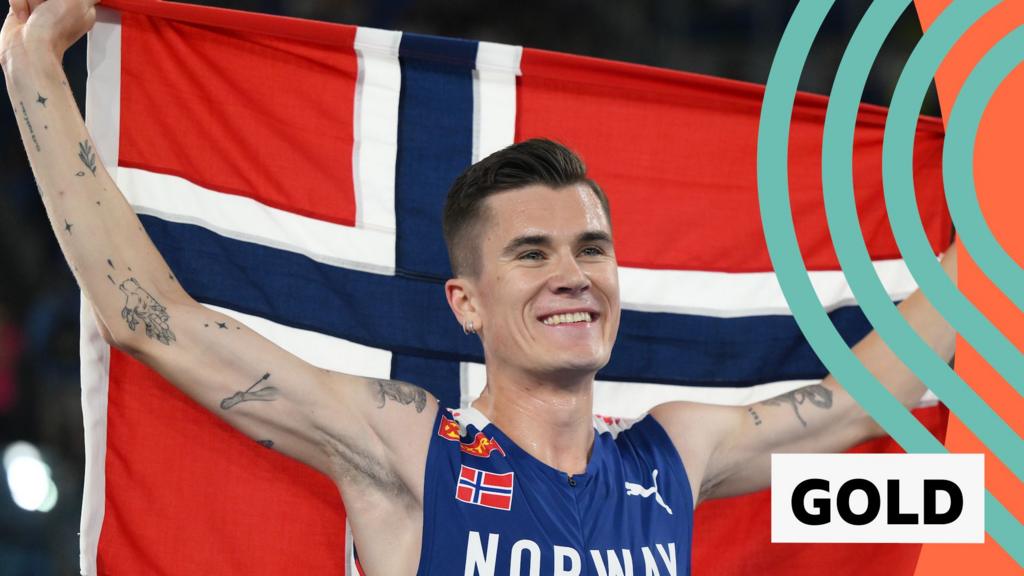 Ingebrigtsen wins European 1500m  gold