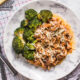 Instant Pot Parmesan Pork with Broccoli