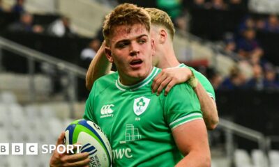 Ireland 55-15 Italy: Irish score eight tries in U20 World Championship opener