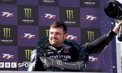 Isle of Man TT: 'An honour to share record with Joey' - Michael Dunlop